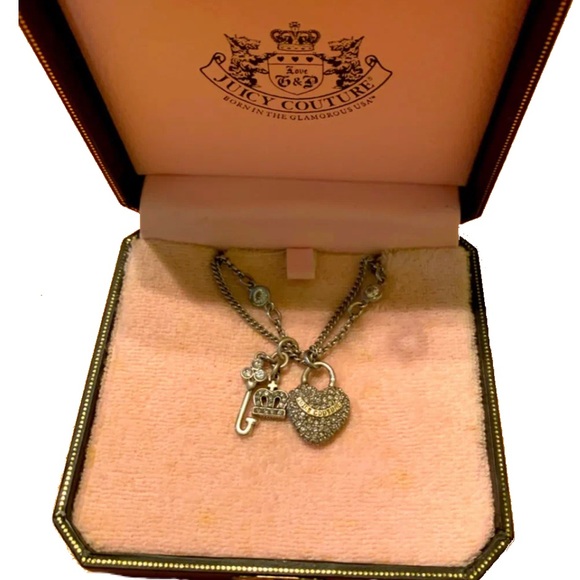 Juicy Couture Jewelry - ✨2X HP✨ Vintage Juicy Couture necklace
